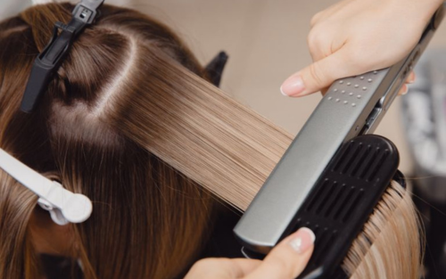 hair straightening - Sathis elegant